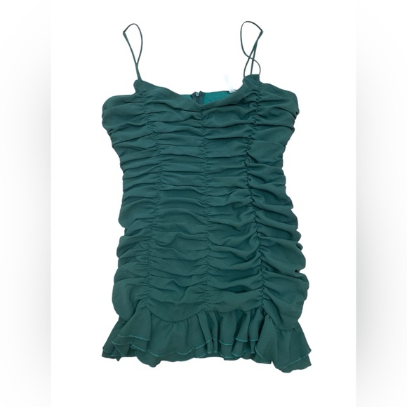 Ruched Bodycon Dress in Green
LUCY IN THE SKY - Picture 2 of 2
